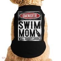 Swimming Swimmer Danger Swim Mom Doggie Tank thumb 0