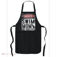 Swimming Swimmer Danger Swim Mom Apron thumb 0