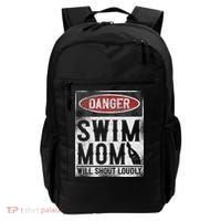 Swimming Swimmer Danger Swim Mom Backpack thumb 0