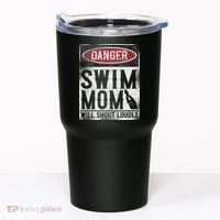 Swimming Swimmer Danger Swim Mom Tumbler thumb 0