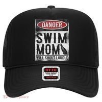 Swimming Swimmer Danger Swim Mom Hat thumb 0