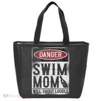 Swimming Swimmer Danger Swim Mom Tote Bag thumb 0