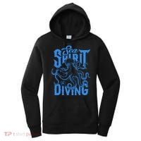 Sea Spirit Diving Funny Fishing Poster Women's Hoodie thumb 0