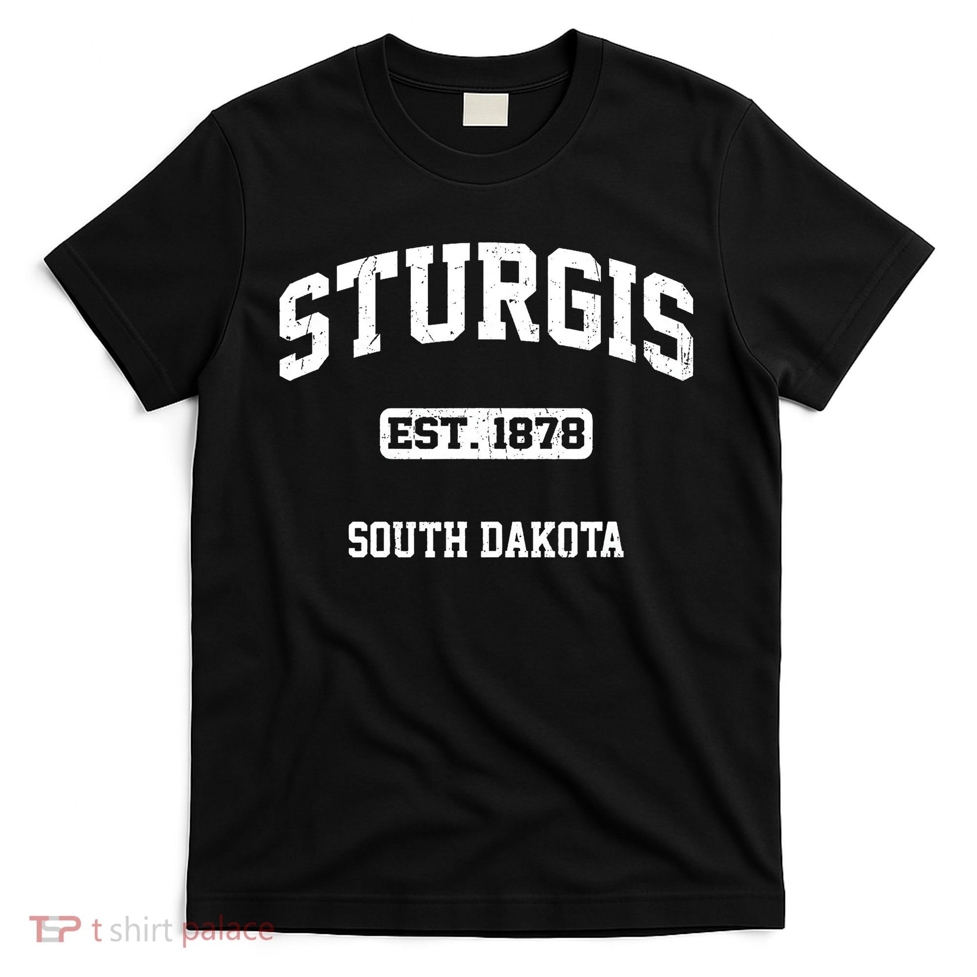 Sturgis South Dakota SD vintage State Athletic style T-Shirt