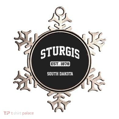 Sturgis South Dakota SD vintage State Athletic style Ornament