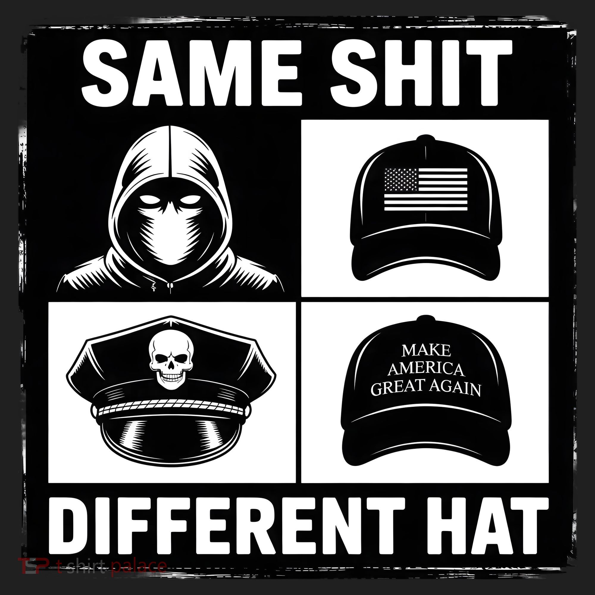 Same ShJt Different Hat Funny Women's Sweatshirt