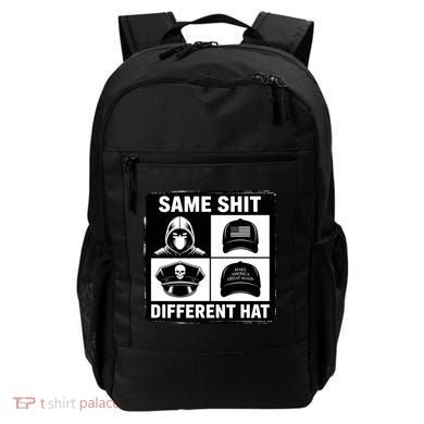 Same ShJt Different Hat Funny Backpack