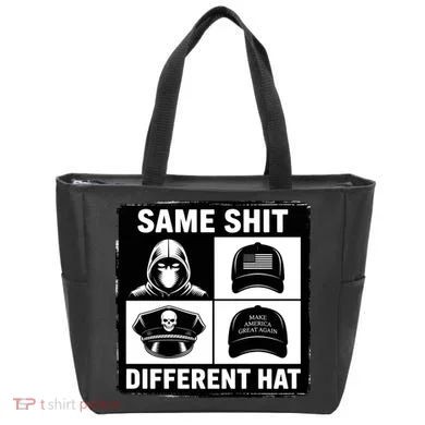 Same ShJt Different Hat Funny Tote Bag
