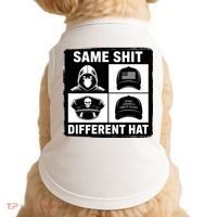 Same ShJt Different Hat Funny Doggie Tank thumb 0