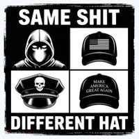 Same ShJt Different Hat Funny Doggie Tank thumb 4