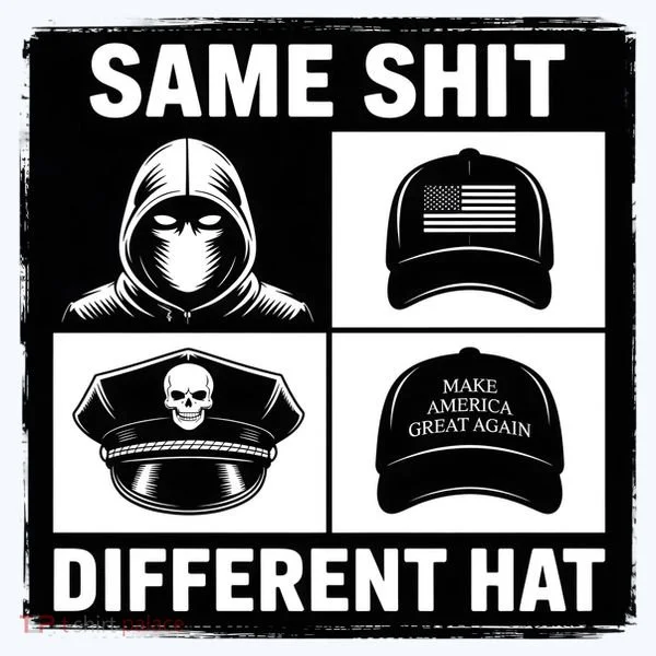 Same ShJt Different Hat Funny Doggie Tank