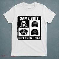 Same ShJt Different Hat Funny T-Shirt thumb 5