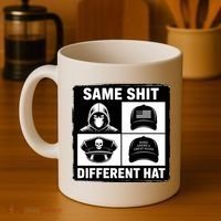 Same ShJt Different Hat Funny Coffee Mug thumb 4