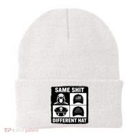 Same ShJt Different Hat Funny Beanie thumb 0