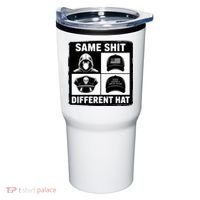 Same ShJt Different Hat Funny Tumbler thumb 0