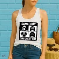 Same ShJt Different Hat Funny Women's Tank Top thumb 2