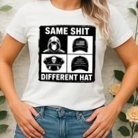 Same ShJt Different Hat Funny Women's T-Shirt thumb 2