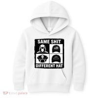 Same ShJt Different Hat Funny Kids Hoodie thumb 0