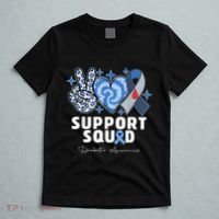 Support Squad Diabetes Awareness T1d Type 1 T-Shirt thumb 5