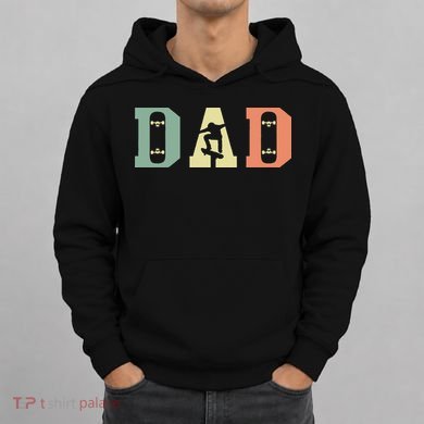  Skateboard Skater Dad Skating Skateboarding Fathers Day Hoodie