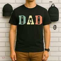  Skateboard Skater Dad Skating Skateboarding Fathers Day T-Shirt thumb 6