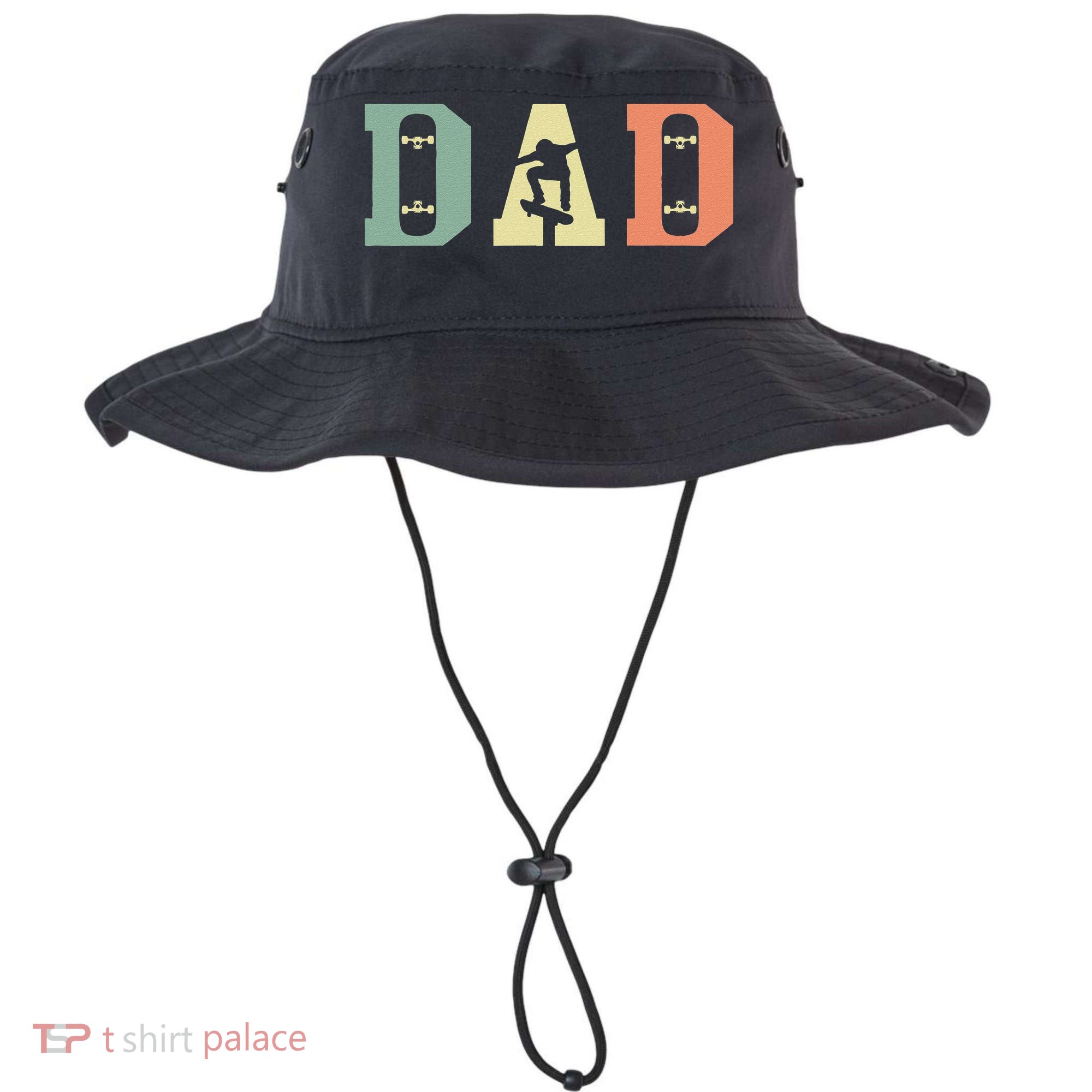  Skateboard Skater Dad Skating Skateboarding Fathers Day Bucket Hat