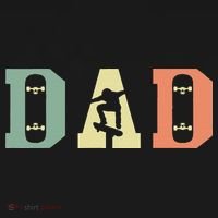  Skateboard Skater Dad Skating Skateboarding Fathers Day Bucket Hat thumb 4