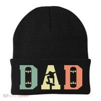  Skateboard Skater Dad Skating Skateboarding Fathers Day Beanie thumb 0