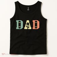  Skateboard Skater Dad Skating Skateboarding Fathers Day Tank Top thumb 2