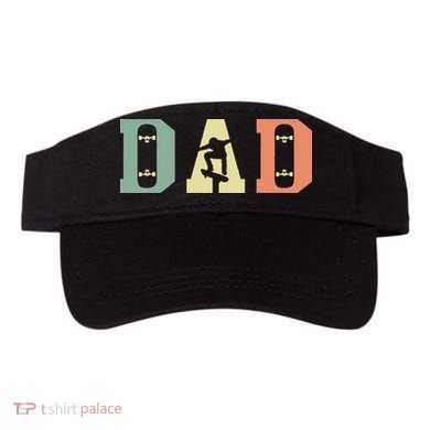  Skateboard Skater Dad Skating Skateboarding Fathers Day Visor