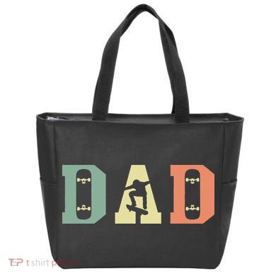  Skateboard Skater Dad Skating Skateboarding Fathers Day Tote Bag