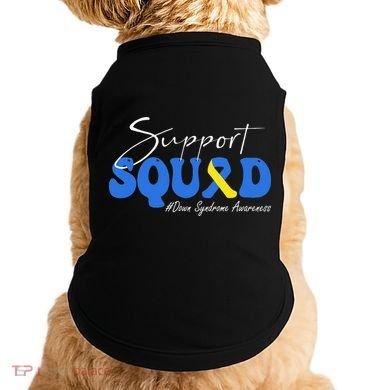 Support Squad Down Syndrome Awareness Doggie Tank