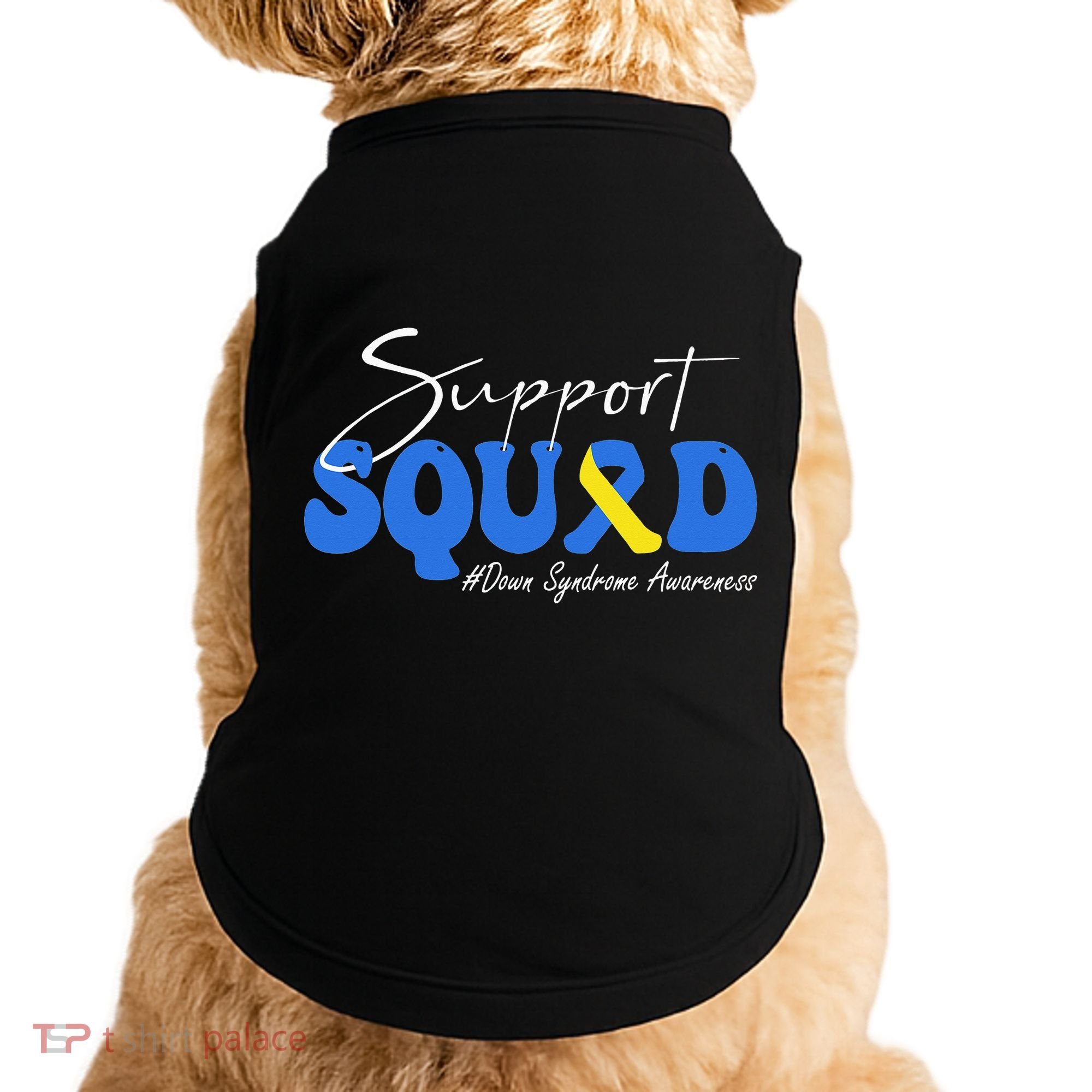 Support Squad Down Syndrome Awareness Doggie Tank