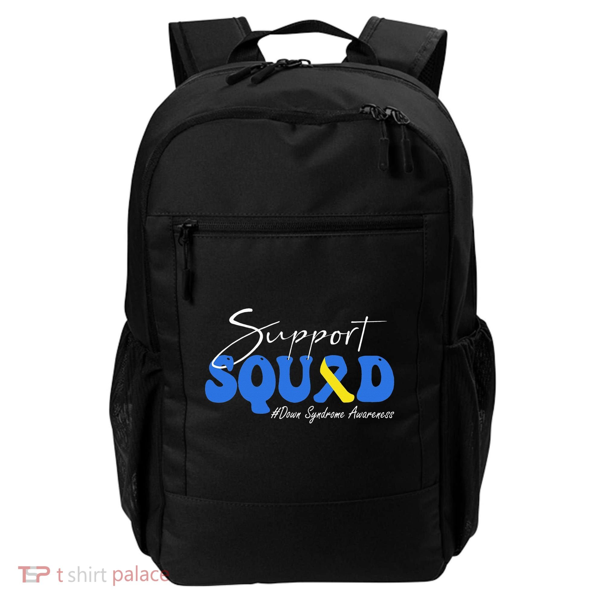 Support Squad Down Syndrome Awareness Backpack