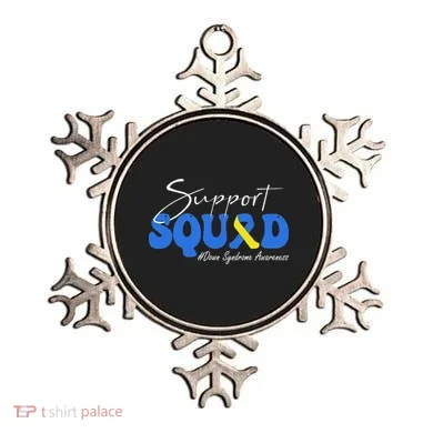 Support Squad Down Syndrome Awareness Ornament