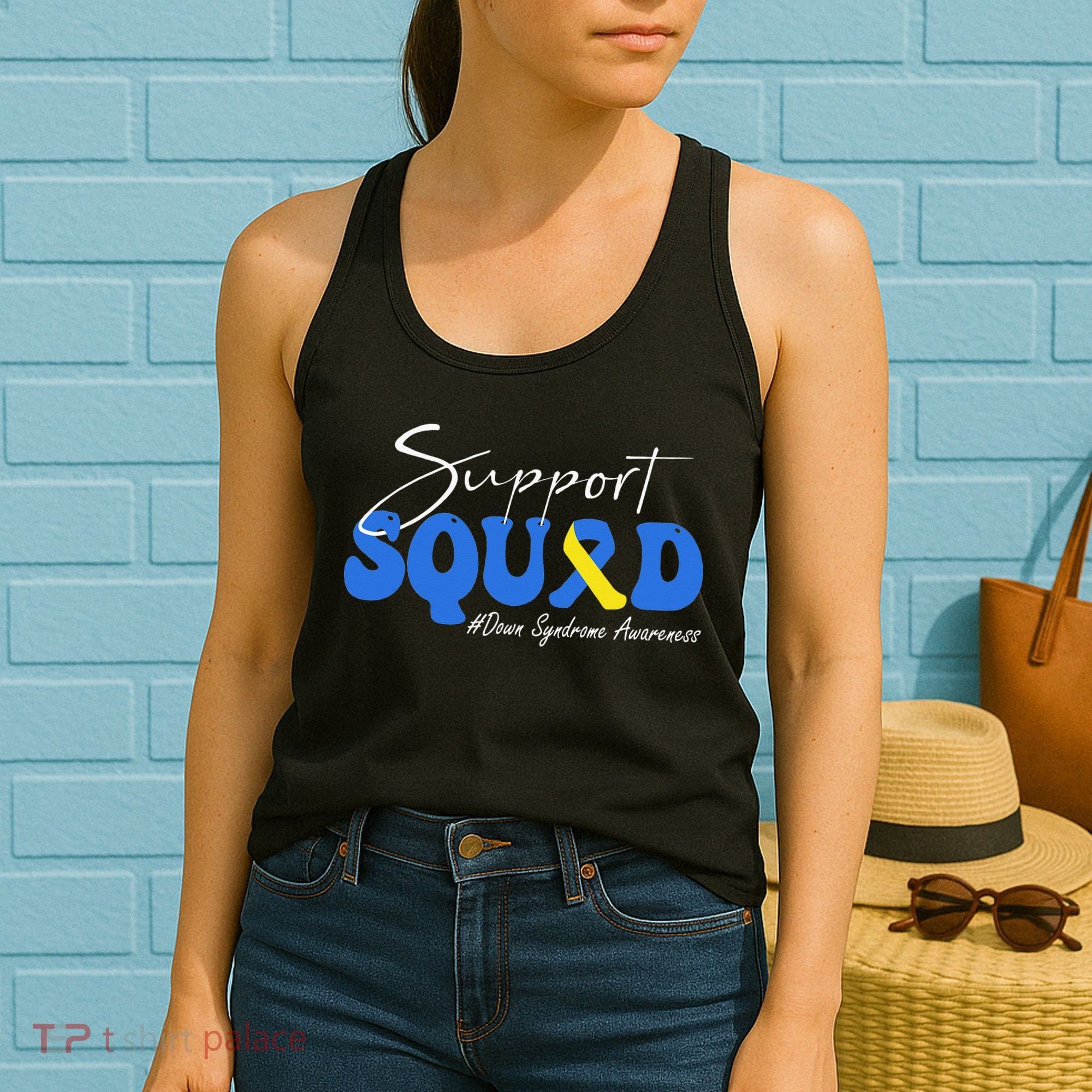 Support Squad Down Syndrome Awareness Women's Tank Top