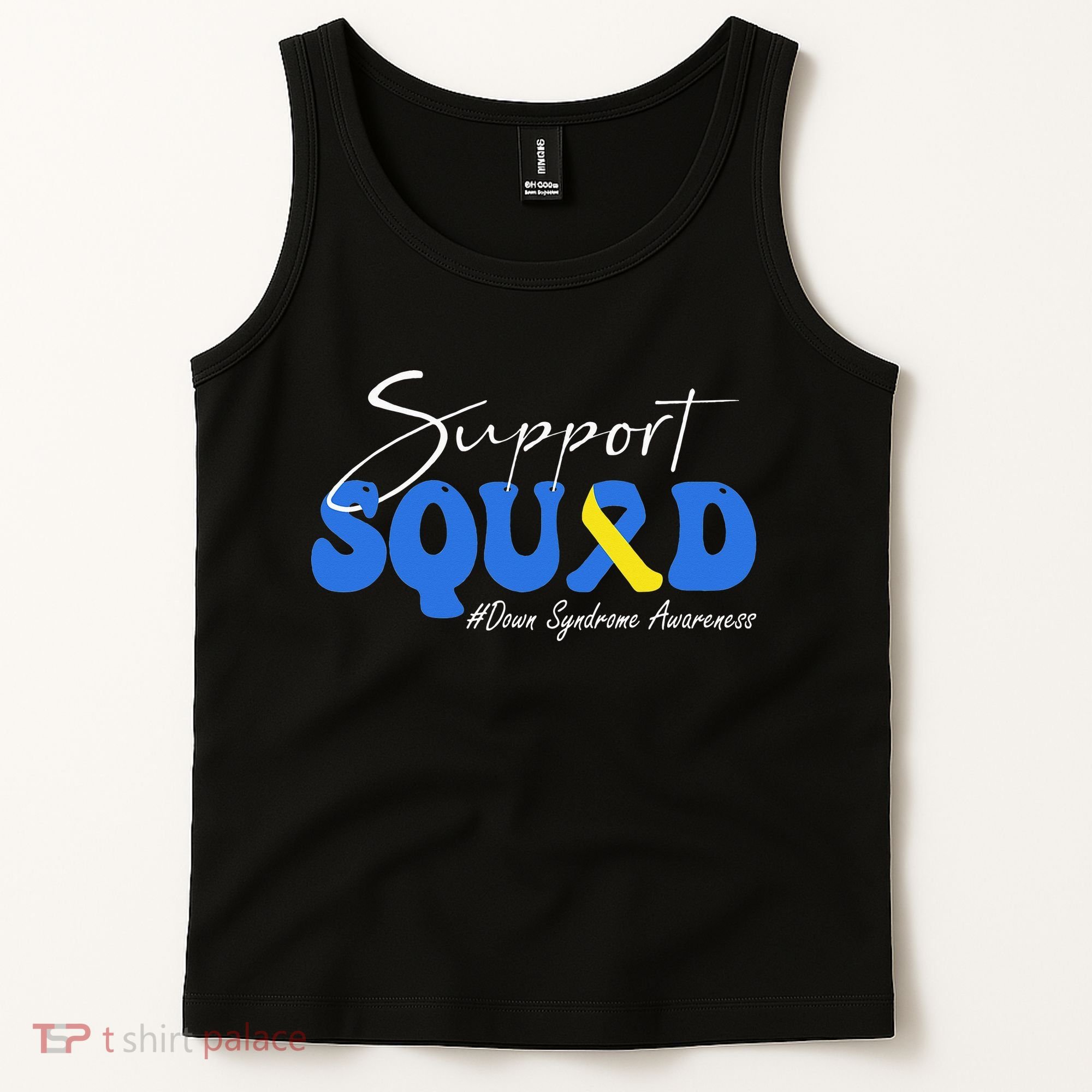 Support Squad Down Syndrome Awareness Tank Top