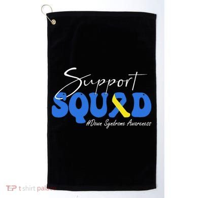 Support Squad Down Syndrome Awareness Golf Towel
