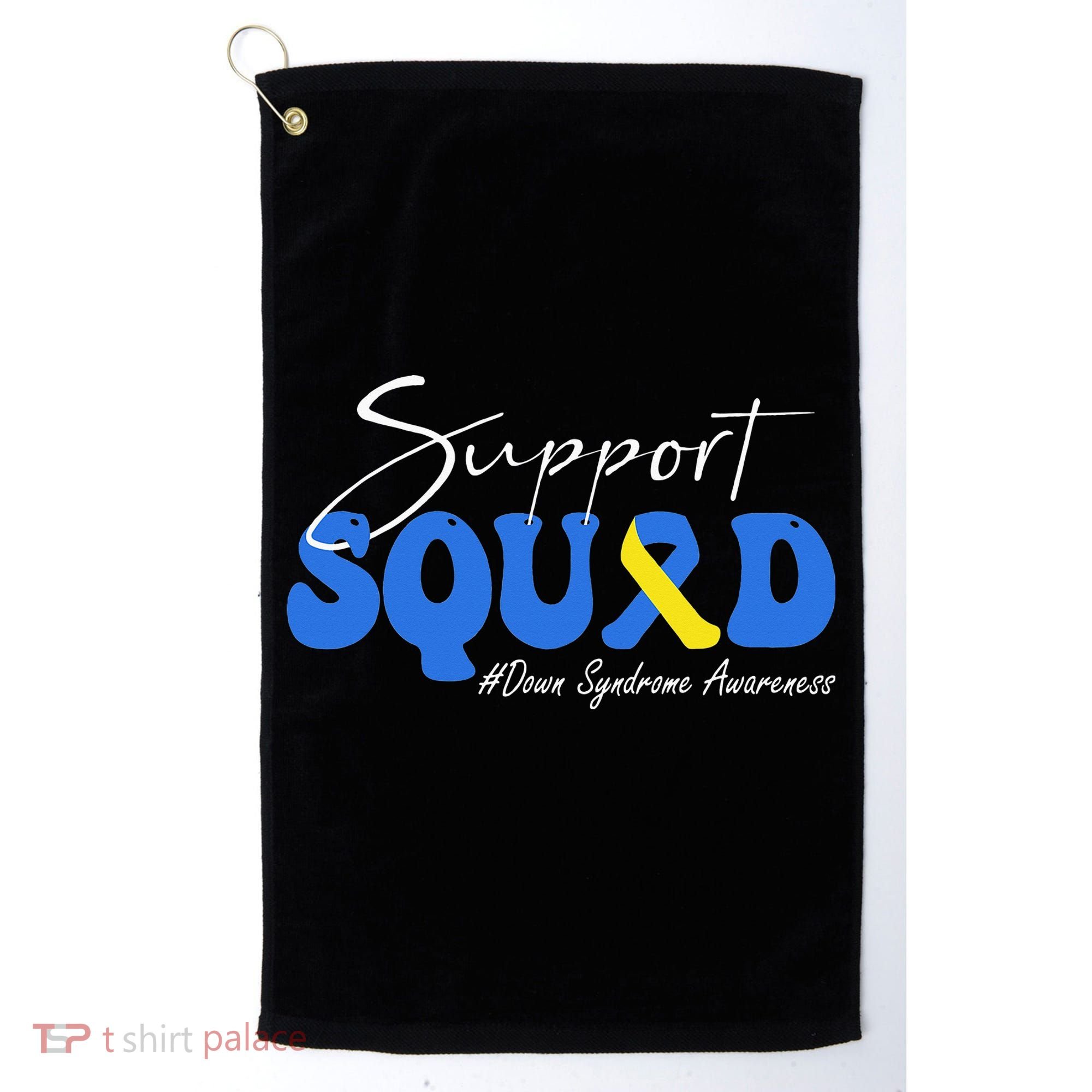 Support Squad Down Syndrome Awareness Golf Towel