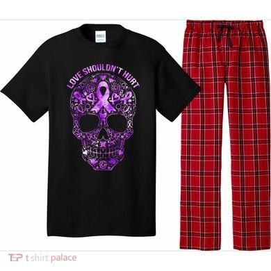 Sugar Skull Domestic Violence Awareness Pajama Set