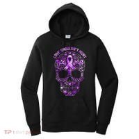 Sugar Skull Domestic Violence Awareness Women's Hoodie thumb 0