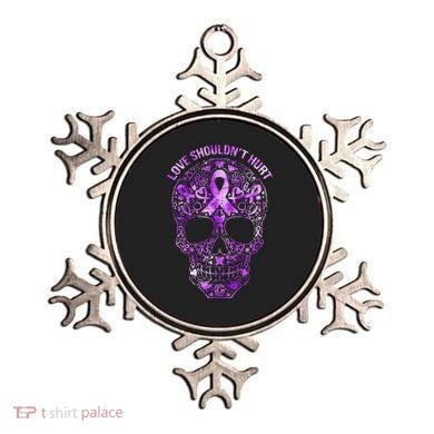 Sugar Skull Domestic Violence Awareness Ornament