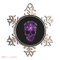 Sugar Skull Domestic Violence Awareness Ornament thumb 0