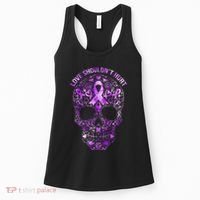 Sugar Skull Domestic Violence Awareness Women's Tank Top thumb 0