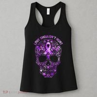 Sugar Skull Domestic Violence Awareness Women's Tank Top thumb 3