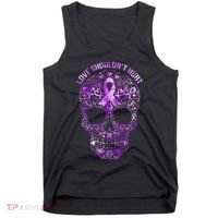 Sugar Skull Domestic Violence Awareness Tank Top thumb 0