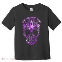 Sugar Skull Domestic Violence Awareness Toddler T-Shirt thumb 0