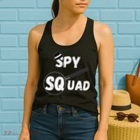 Spy Squad Detective Team Spying Crew Investigate Espionage Women's Tank Top thumb 2