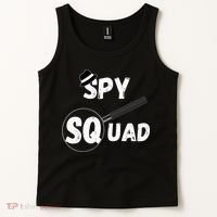 Spy Squad Detective Team Spying Crew Investigate Espionage Tank Top thumb 2