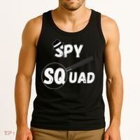 Spy Squad Detective Team Spying Crew Investigate Espionage Tank Top thumb 3